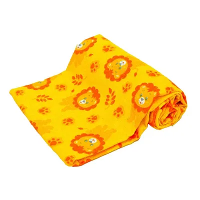 Toalha De Banho Infantil Baby Joy Kids Estampa Leão