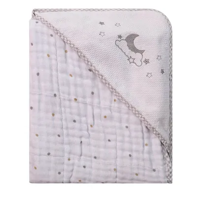 Toalha De Banho Baby Joy Soft Bordado Céu