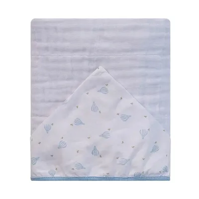 Toalha De Banho Baby Joy Soft Capuz Estampa Urso Bege