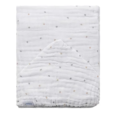 Toalha de Banho Bebê Baby Joy Soft Poá