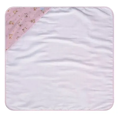 Toalha Com Capuz Incomfral Forro De Fralda Estampa Ursa