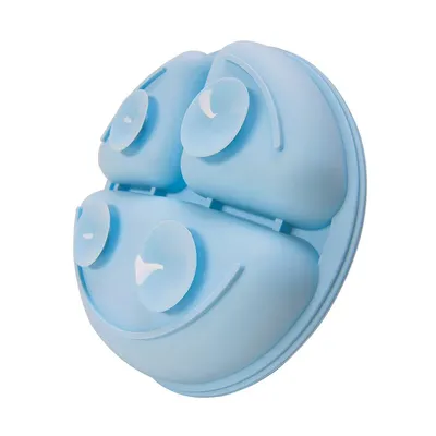 Prato Buba Em Silicone Com Divisórias E Ventosas Prato Buba Em Silicone Com Divisórias E Ventosas