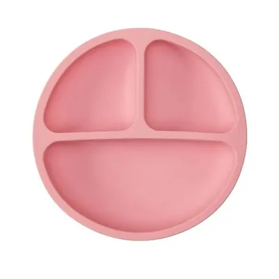 Prato Buba Em Silicone Com Divisórias E Ventosas