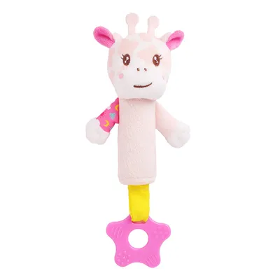 Brinquedo Pelúcia Pimpolho Com Buzina E Mordedor Brinquedo Pelúcia Pimpolho Com Buzina E Mordedor