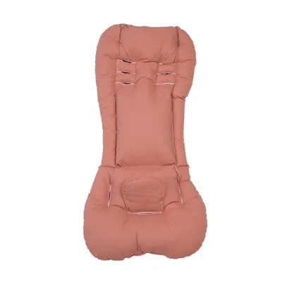 Capa Para Carrinho Papi Soft Acolchoada Lisa Rosê