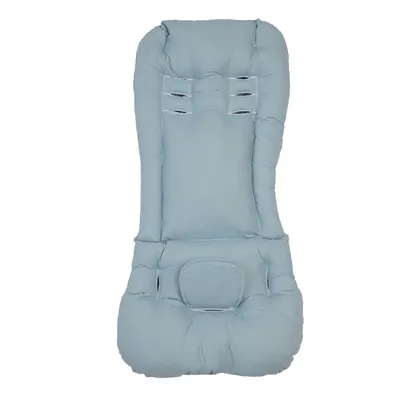 Capa Para Carrinho Papi Soft Acolchoada Lisa Azul Claro