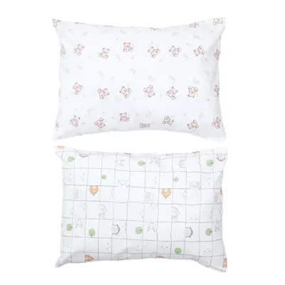 Kit Fronha Papi Estampa Urso - 2 Peças