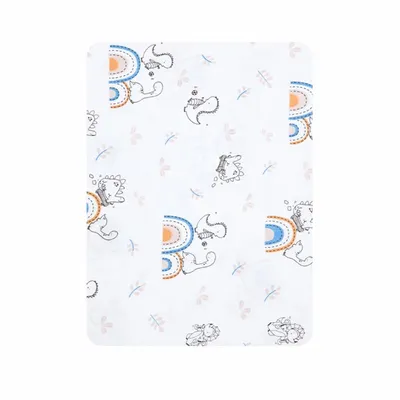 Lençol Para Berço Padrão Americano Estampa Dino Lençol Para Berço Padrão Americano Estampa Dino