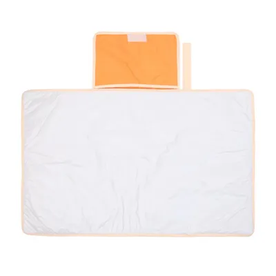 Trocador De Fraldas Portátil Papi Liso Mostarda