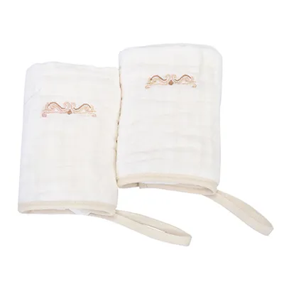 Kit Pano De Boca Minasrey Com Prendedor Ramos - 2 Peças