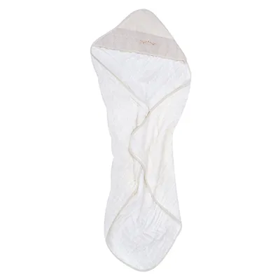 Toalha de Banho Bebê Soft Com Capuz Ramos 85cmX85cm
