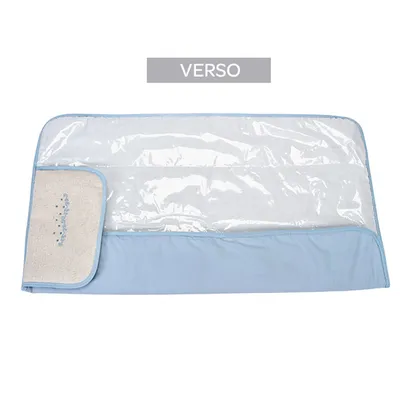 Trocador De Fraldas Minasrey Portátil Bordado Ramos Trocador De Fraldas Minasrey Portátil Bordado Ramos