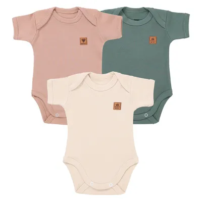 Kit Body Bebê Baby Best Algodão Egípcio UV50+ - 3 Peças