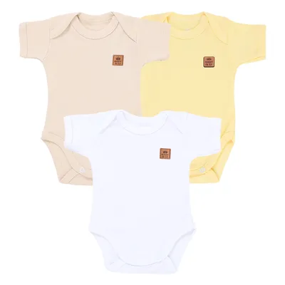 Kit Body Bebê Baby Best Algodão Egípcio UV50+ - 3 Peças