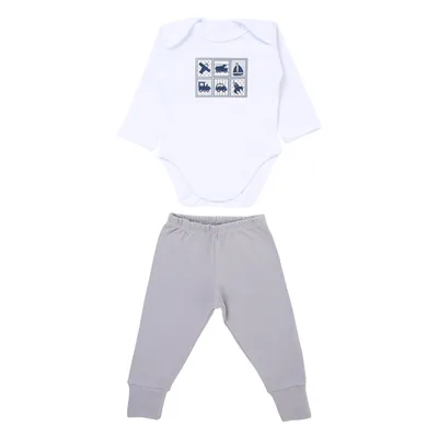 Conjunto Bebê Baby Best Algodão Estampado