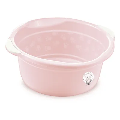 Bacia Adoleta Fofura 15 Litros Rosa Claro