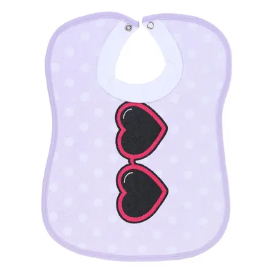 Babador Beloca Estampa Óculos Menina