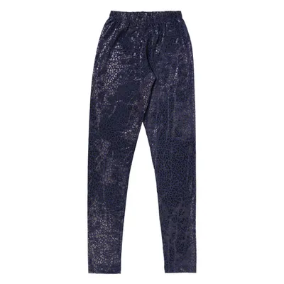 Calça Legging Pami Estampa De Onça Dourada