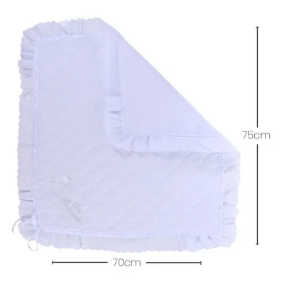 Manta Batizado Bordados Alexandra Piquet Matelada Manta Batizado Bordados Alexandra Piquet Matelada