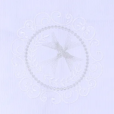 Manta Piquêzinho Batizado Bordado Inglês Manta Piquêzinho Batizado Bordado Inglês