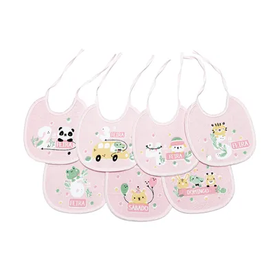 Kit Babador Semaninha Papi Impermeável  07 Peças