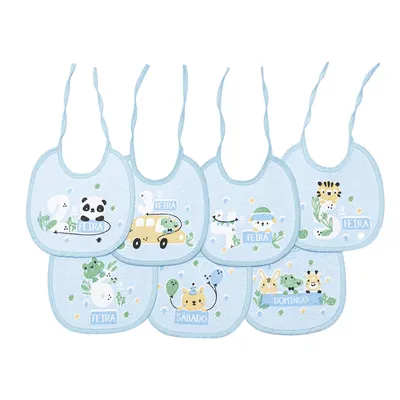 Kit Babador Semaninha Papi Impermeável 07 Peças