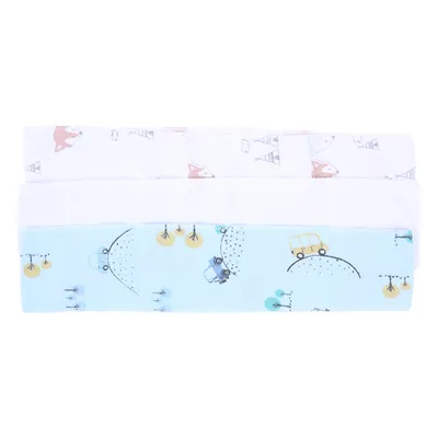 Faixa Umbilical Papi Estampada  Menino 3 Peças Faixa Umbilical Papi Estampada  Menino 3 Peças