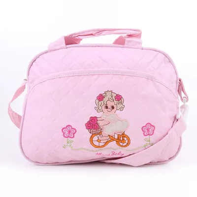 Frasqueira Em Couro Bordada Com Velcro