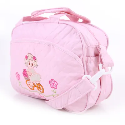 Frasqueira Em Couro Bordada Com Velcro