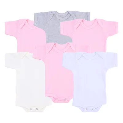 Kit Body Top Chot Canelado Manga Curta Sortido 06 Peças 1983 Kit Body Top Chot Canelado Manga Curta Sortido 06 Peças 1983