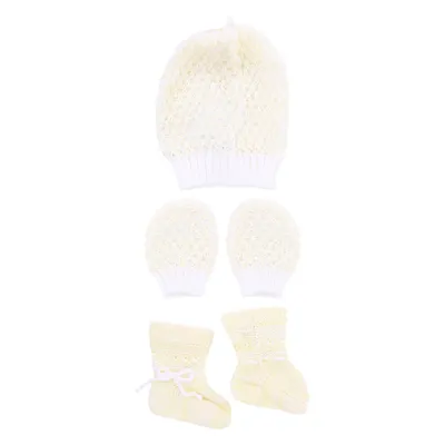 Kit Enxoval Fofinho Bebê Recém-Nascido Básico Com 3 Peças Kit Enxoval Fofinho Bebê Recém-Nascido Básico Com 3 Peças