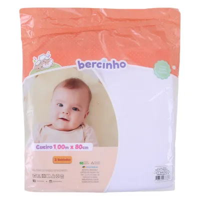 Kit Cueiro Incomfral Bercinho Com 03 Peças Branco