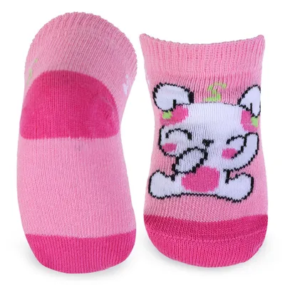 Kit Meia Recém-Nascido Com Estampa Sortida 06 Peças 8236