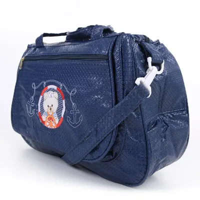 Sacola Bordada Com Bolso Frontal 413