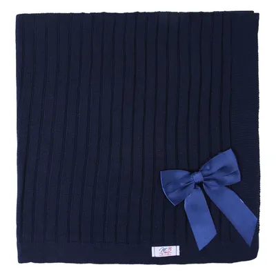 Manta Michelle Baby Canelada Com Aplicação de Laço Manta Michelle Baby Canelada Com Aplicação de Laço