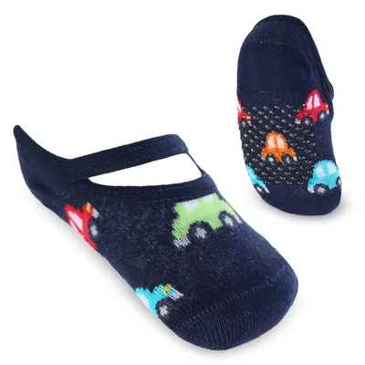 Meia Sapatilha Bebê Puket Com Antiderrapante