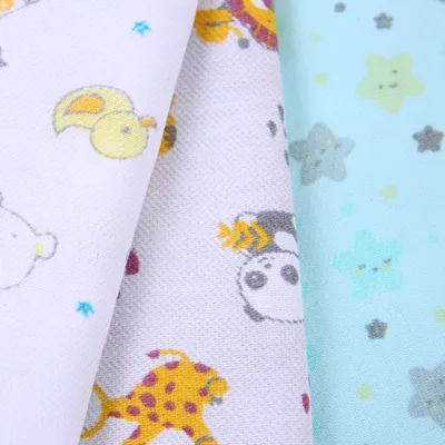 Kit Cueiro Estampado Bercinho Com 03 Peças