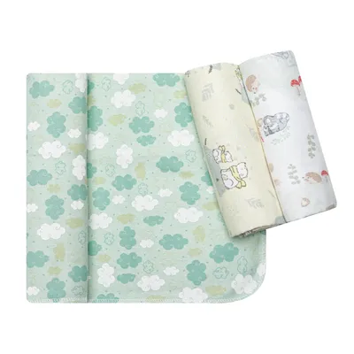 Kit Cueiro Papi Estampado 03 Peças Neutro