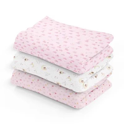 Kit Cueiro Papi Estampado 03 Peças Menino