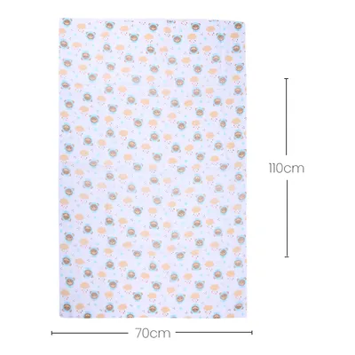 Kit Toalha Incomfral Fralda Luxo Estampada 03 Peças Kit Toalha Incomfral Fralda Luxo Estampada 03 Peças