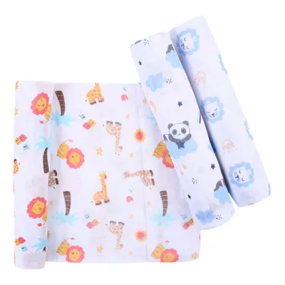 Kit Toalha Incomfral Fralda Luxo Estampada 03 Peças Kit Toalha Incomfral Fralda Luxo Estampada 03 Peças