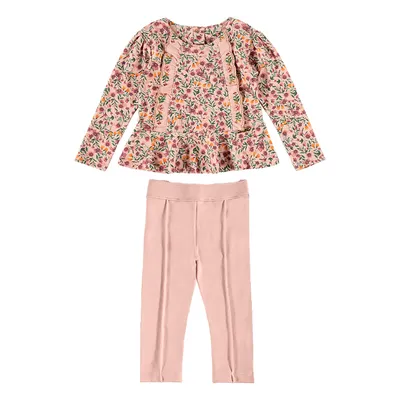 Conjunto Bebê Kiki Estampa Floral