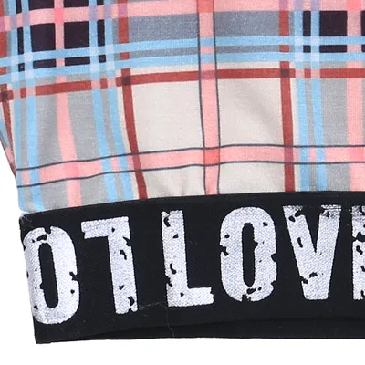 Blusa Juvenil Bonnemini Cropped Xadrez