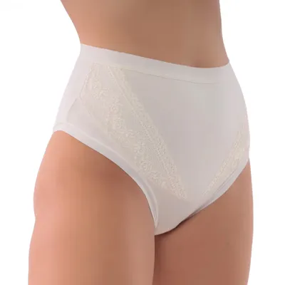 Calcinha Gestante Del Rio em Cotton E Renda Linha Intima