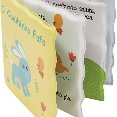 Kit Livrinho De Banho + Coelhinha Com Luz 14453