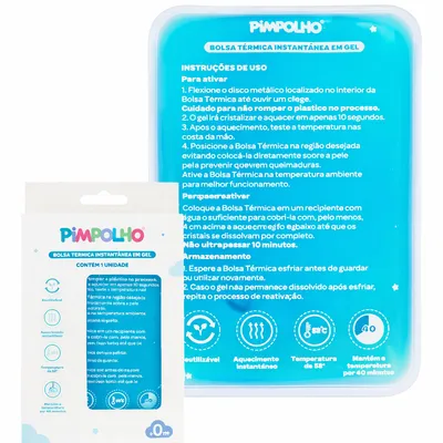 Bolsa Térmica Instantânea Pimpolho em Gel