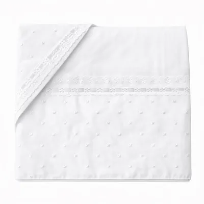 Jogo Lençol Berço Americano Alexandra Coração - 3 Peças