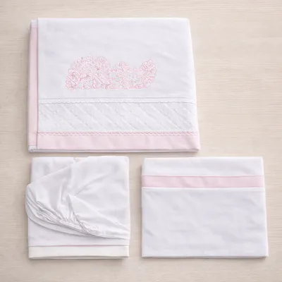 Jogo de Lençol Berço Americano Art Bebê Safari - 3 Peças