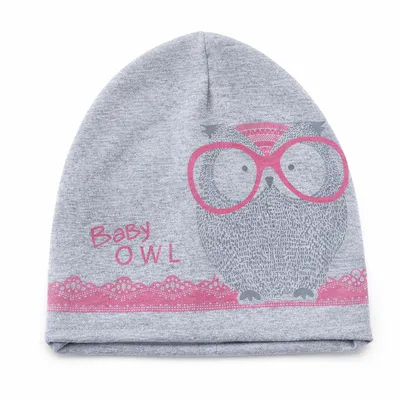 Gorro Com Estampa Silk Coruja 12071