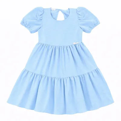 Vestido Infantil Cattai Com Mangas Princesa